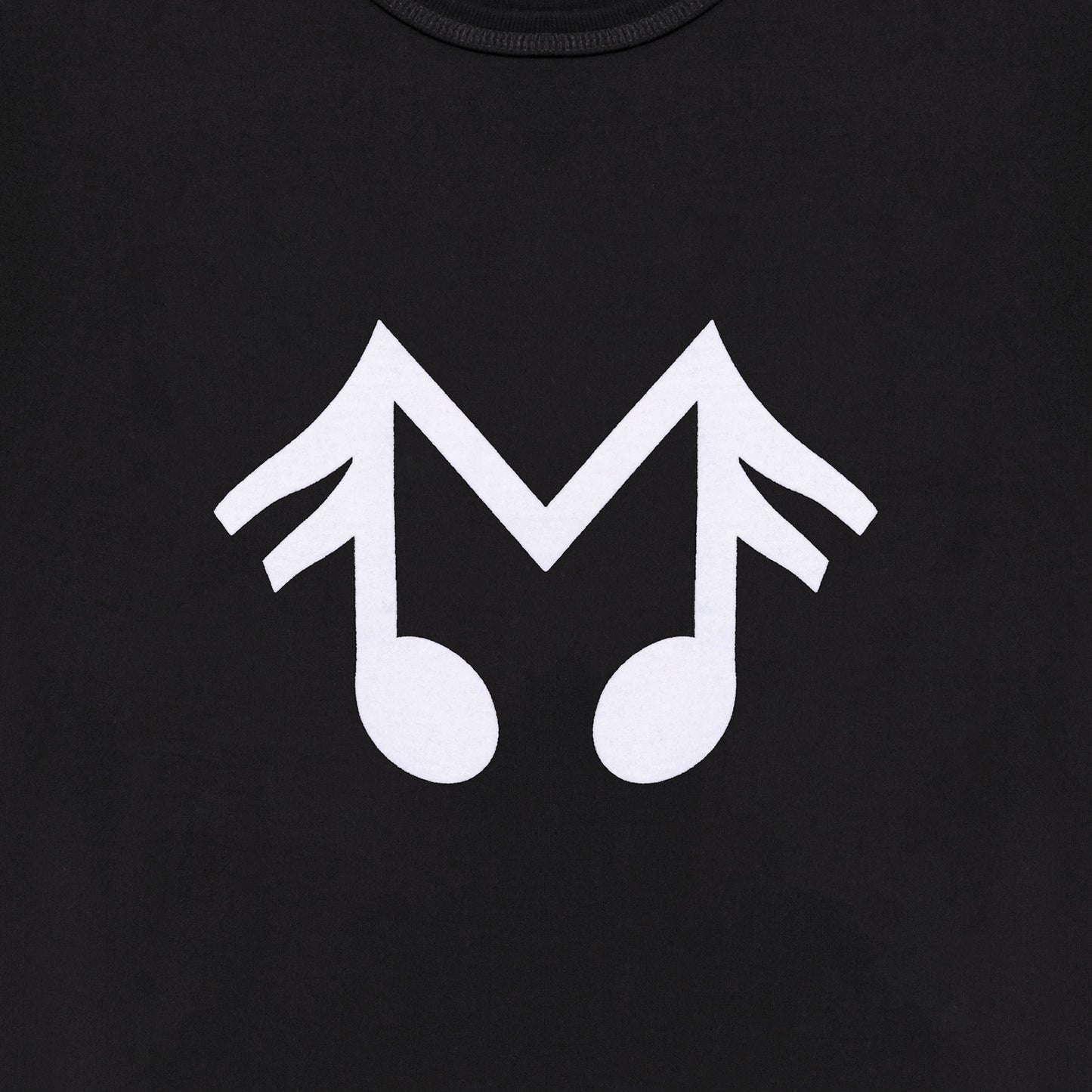 M-Note Logo T-Shirt - Black