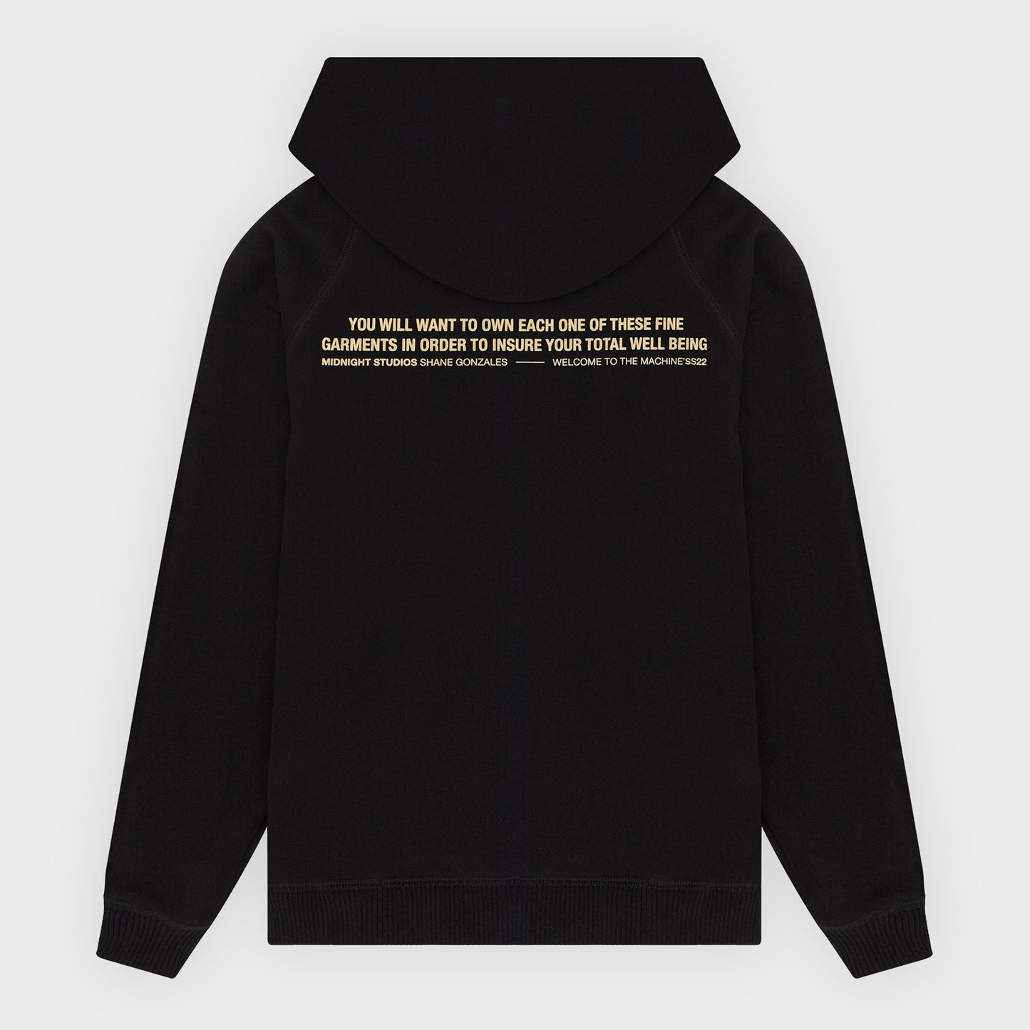 M-Note Logo Hoodie - Black