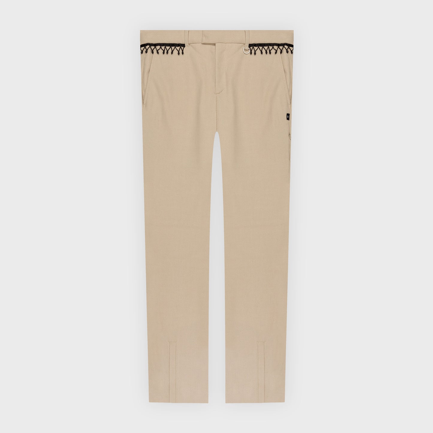 Synth Wool Trousers - Sand