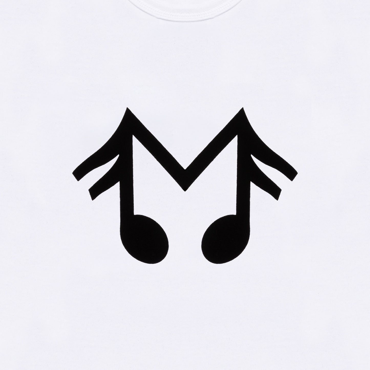M-Note Logo T-Shirt - White