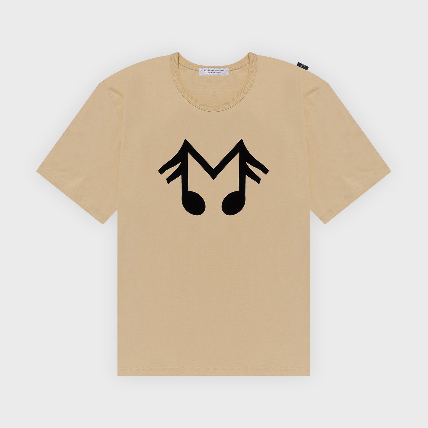 M-Note Logo T-Shirt - Sand
