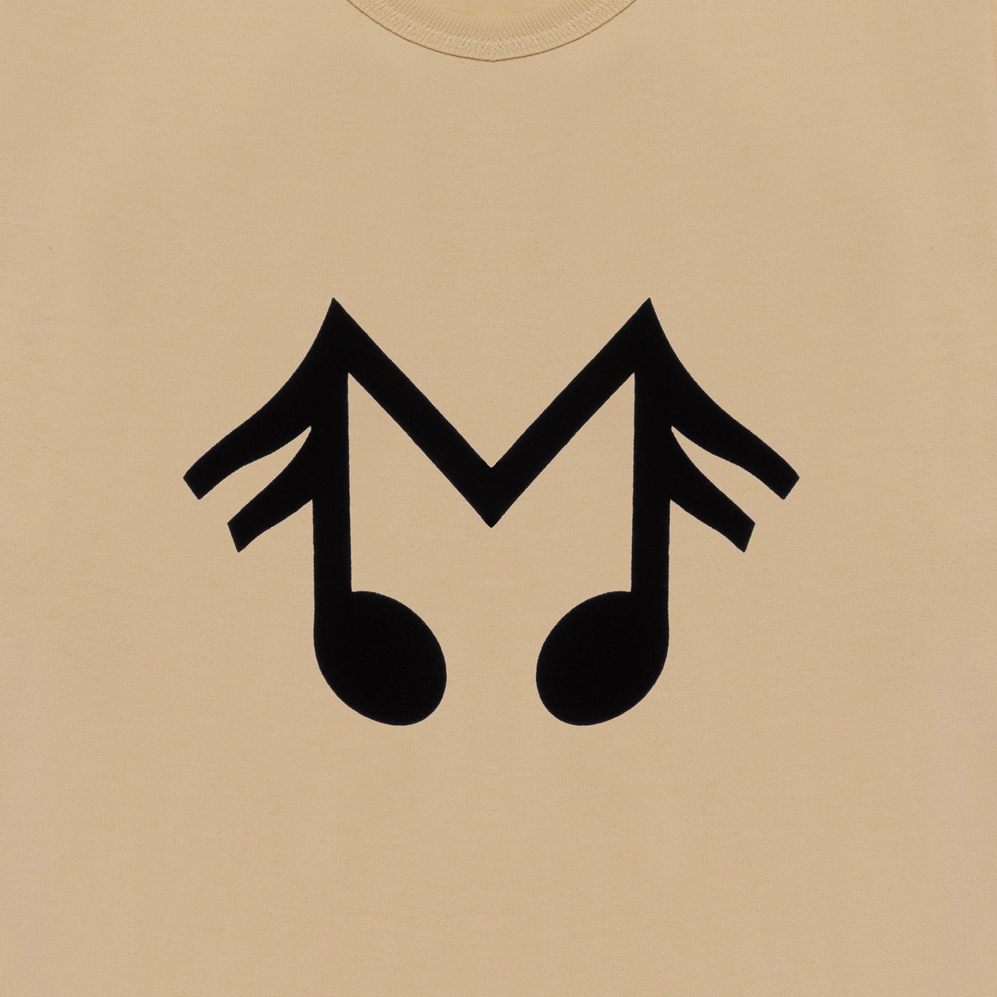 M-Note Logo T-Shirt - Sand