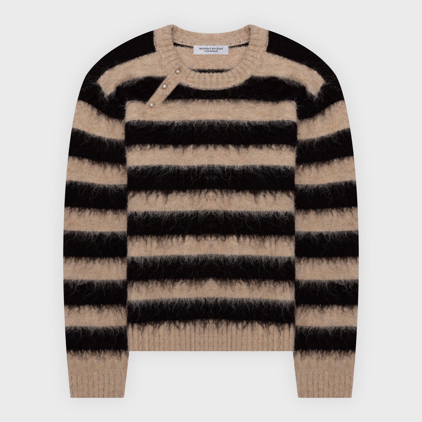 Grapelli Striped Sweater - Sand