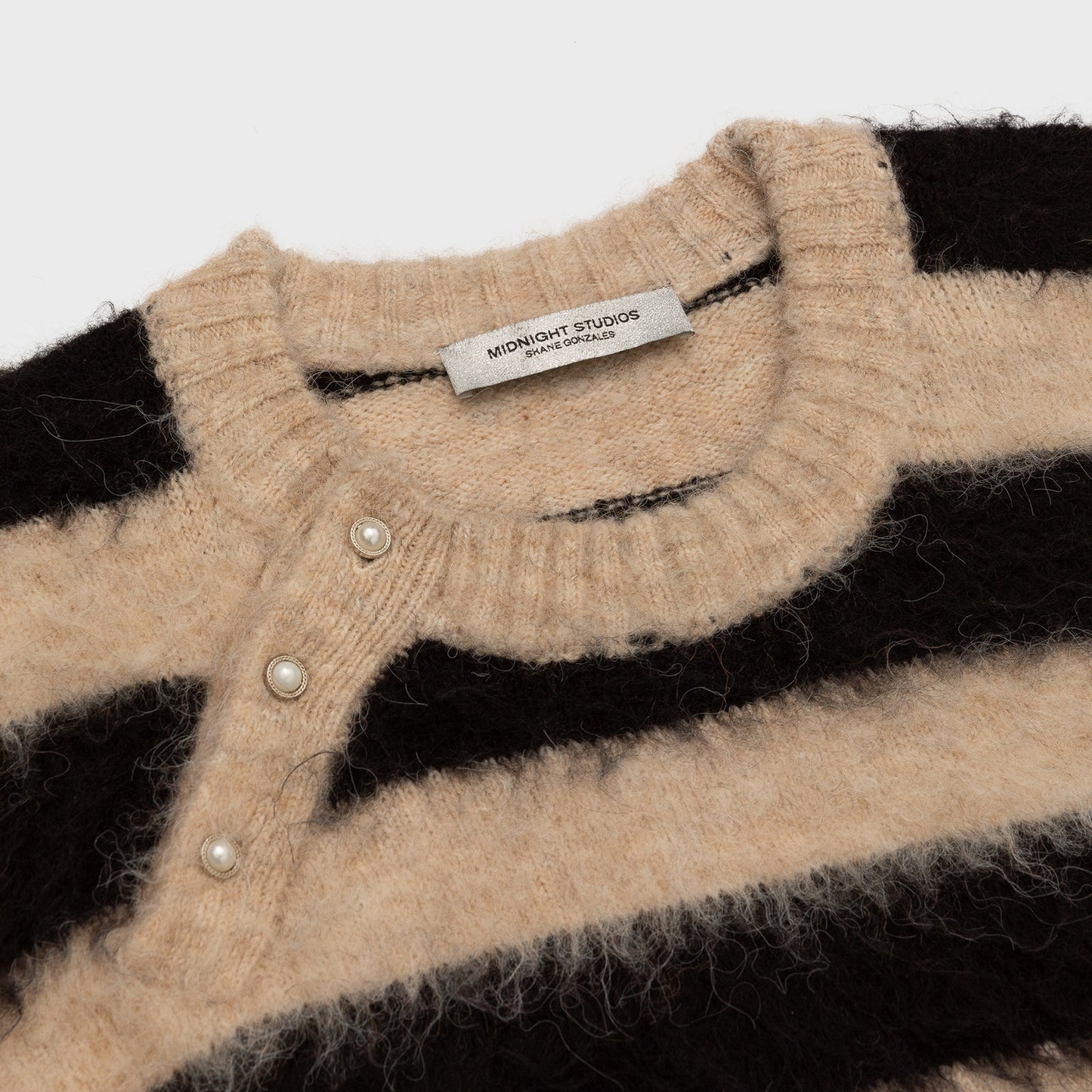Grapelli Striped Sweater - Sand