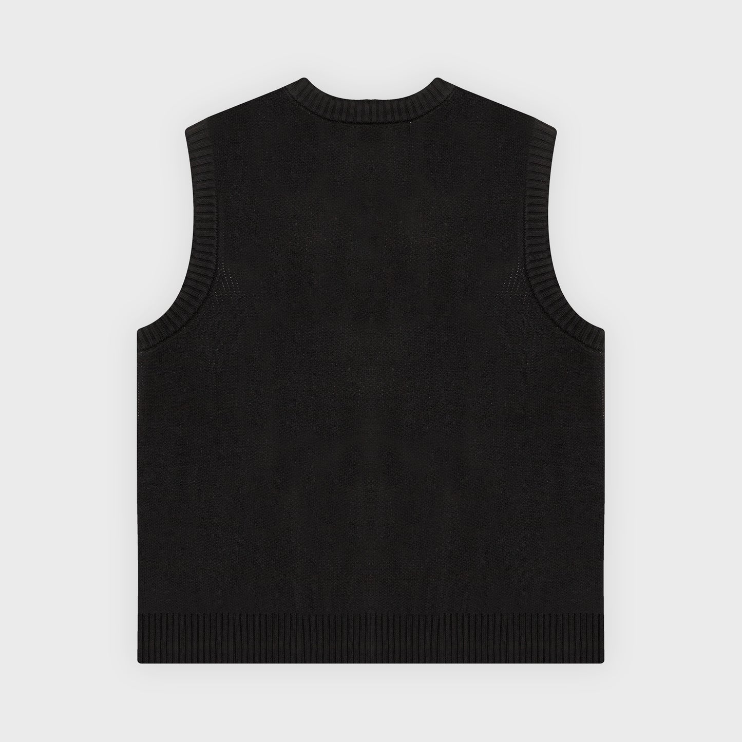 Femme Fatale Sweater Vest - Black