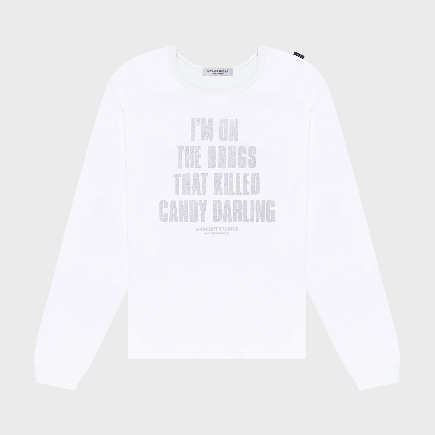 On Drugs Longsleeve T-Shirt - White