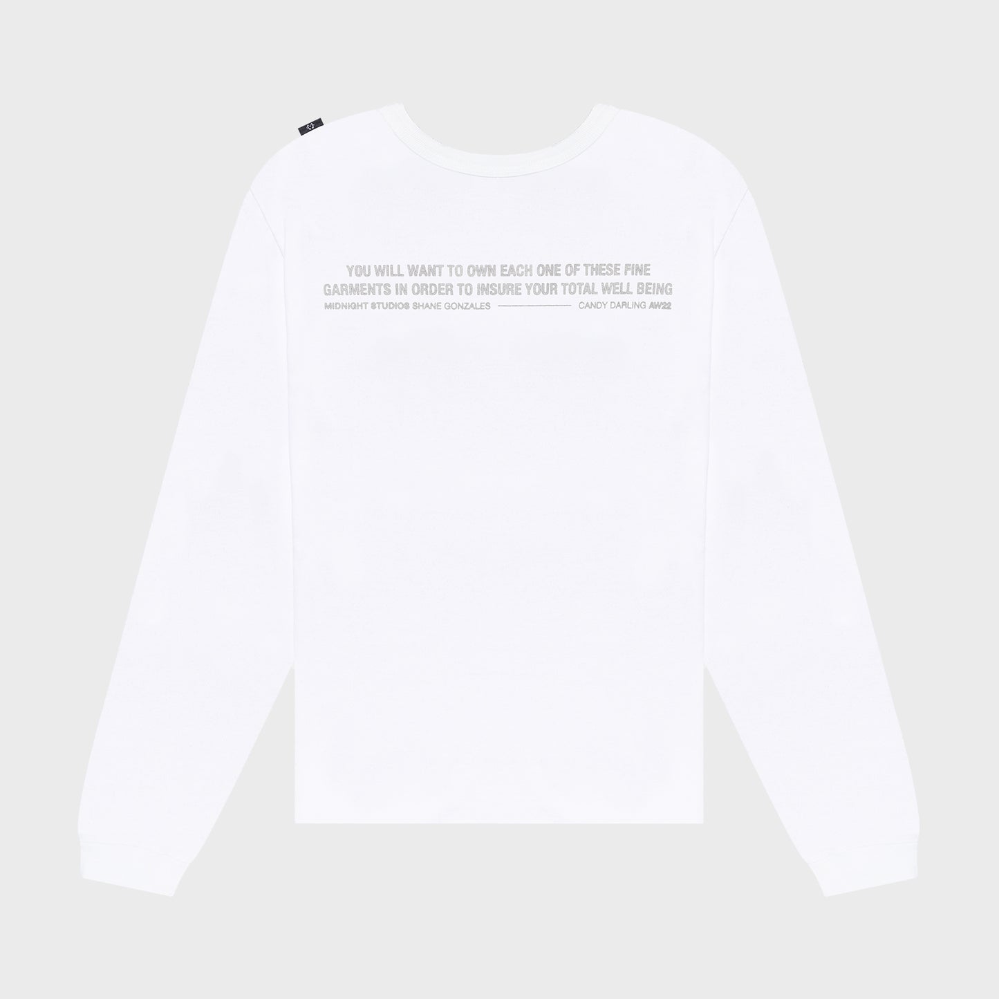 On Drugs Longsleeve T-Shirt - White