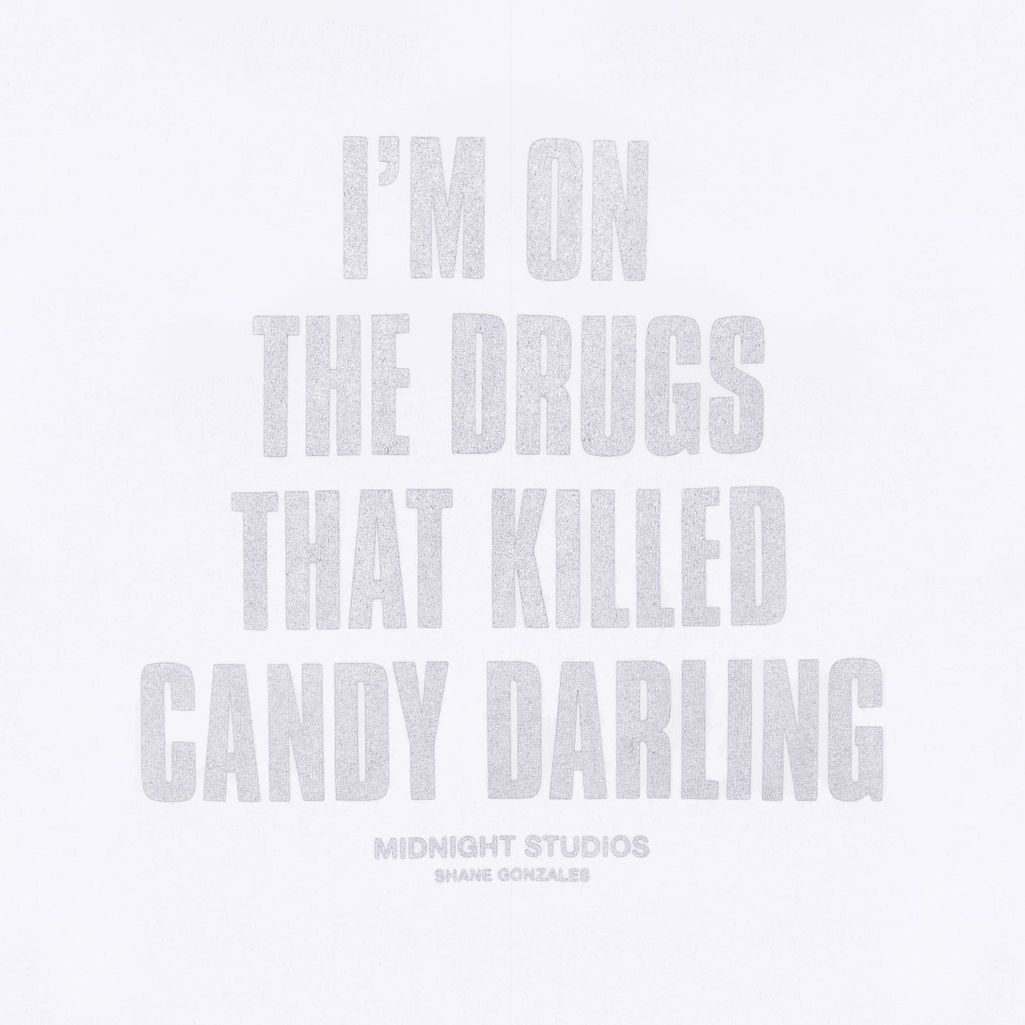 On Drugs Longsleeve T-Shirt - White