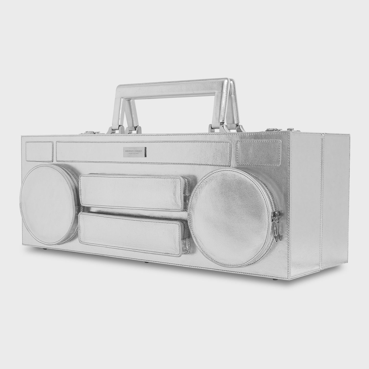 60cm Brooklyn Box Trunk - Chrome