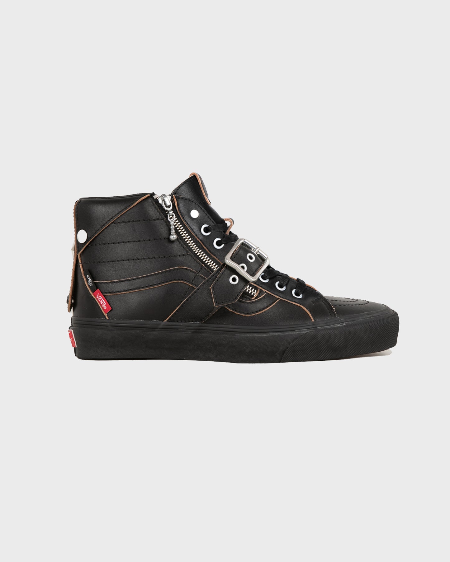 SHANE GONZALES/VANS VAULT® SK8-HI LX - BLACK LEATHER