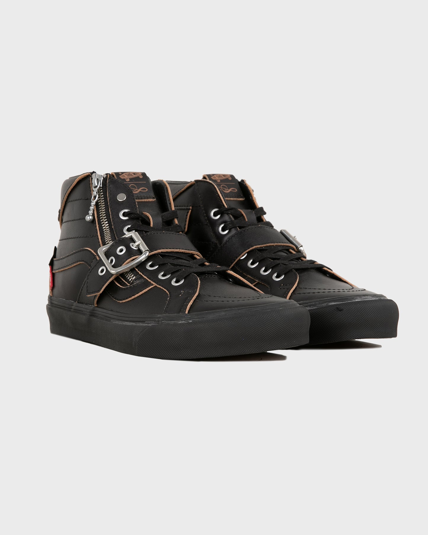 SHANE GONZALES/VANS VAULT® SK8-HI LX - BLACK LEATHER