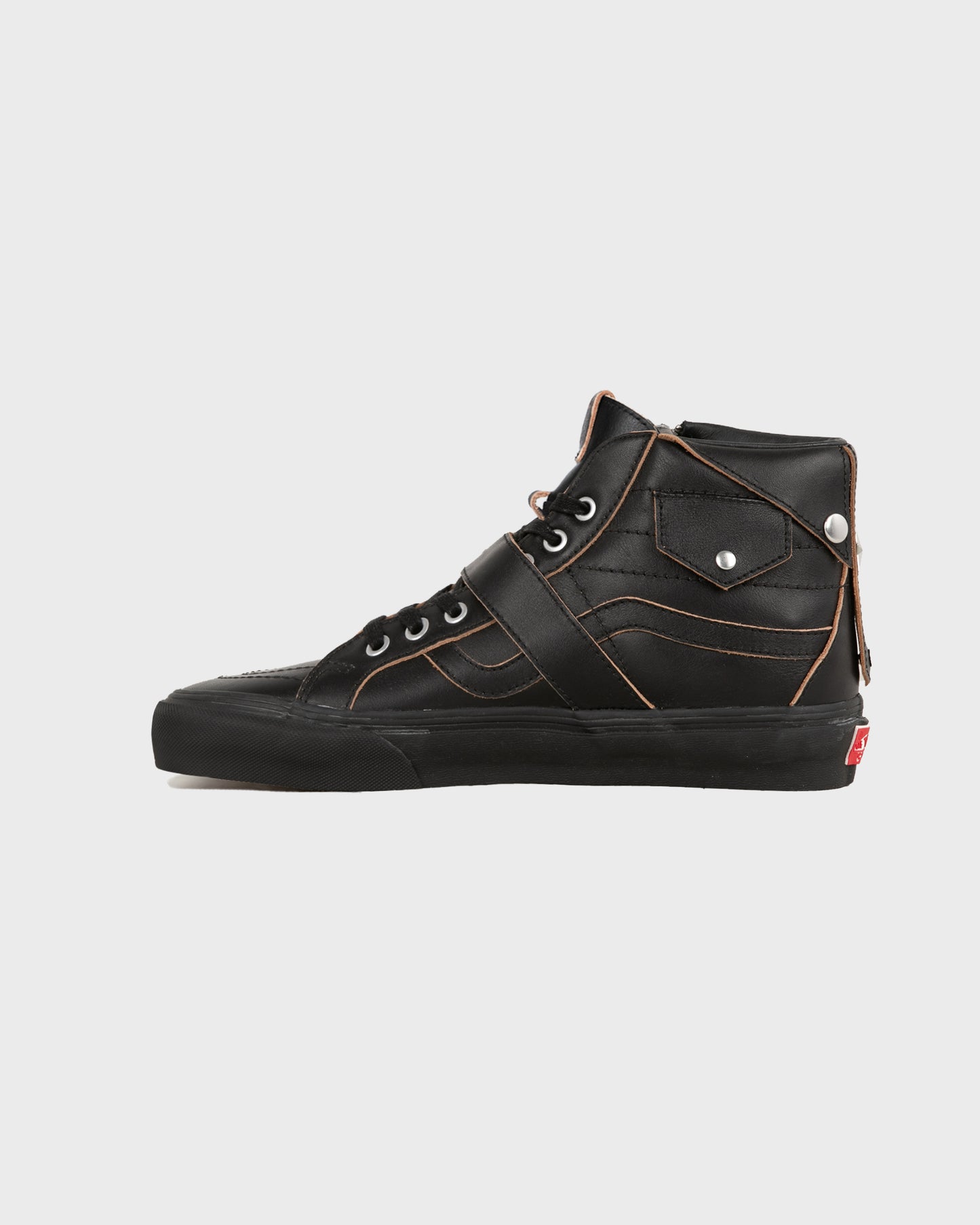 SHANE GONZALES/VANS VAULT® SK8-HI LX - BLACK LEATHER