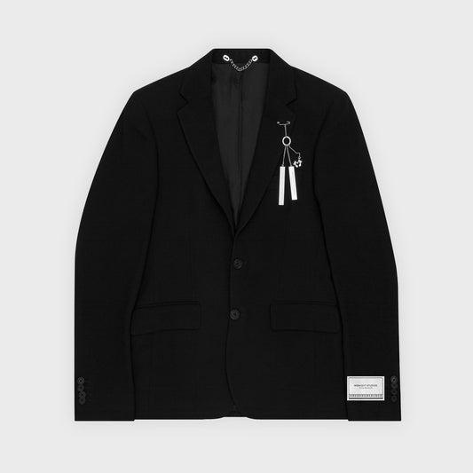 Chandelier Varsity Jacket - Black – MIDNIGHT STUDIOS