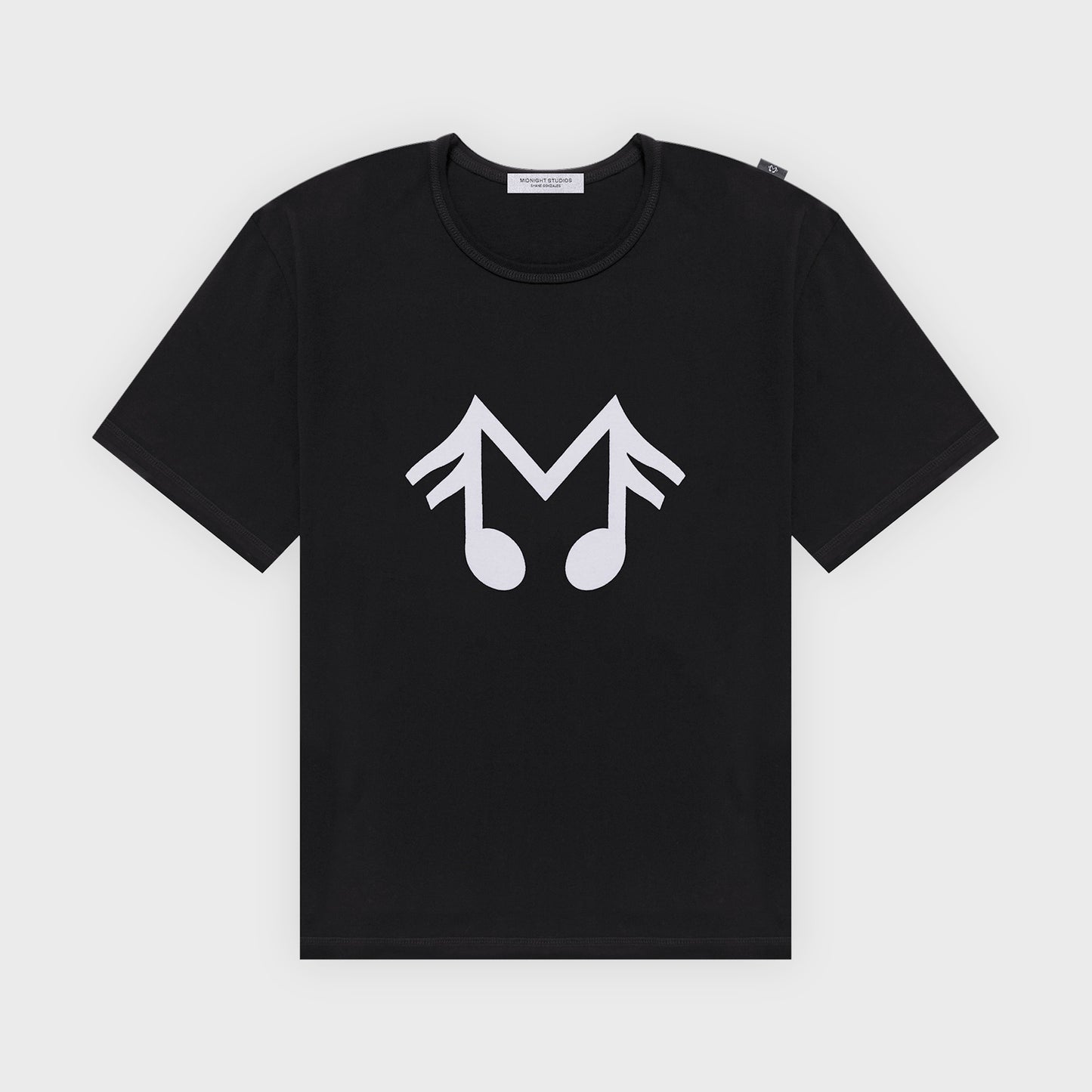 M-Note Logo T-Shirt - Black