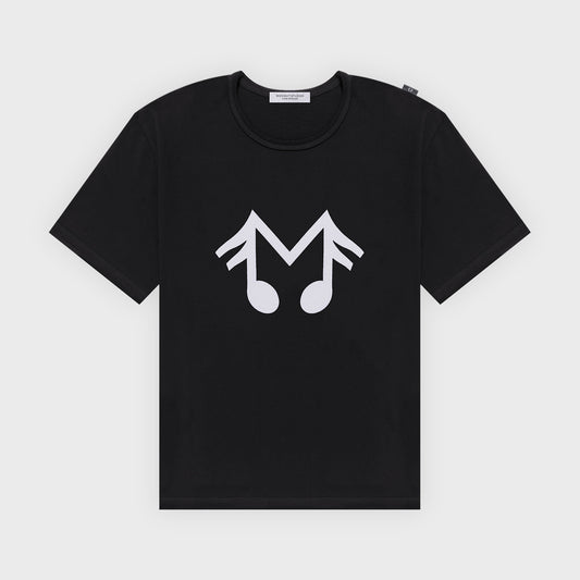 M-Note Logo T-Shirt - Black
