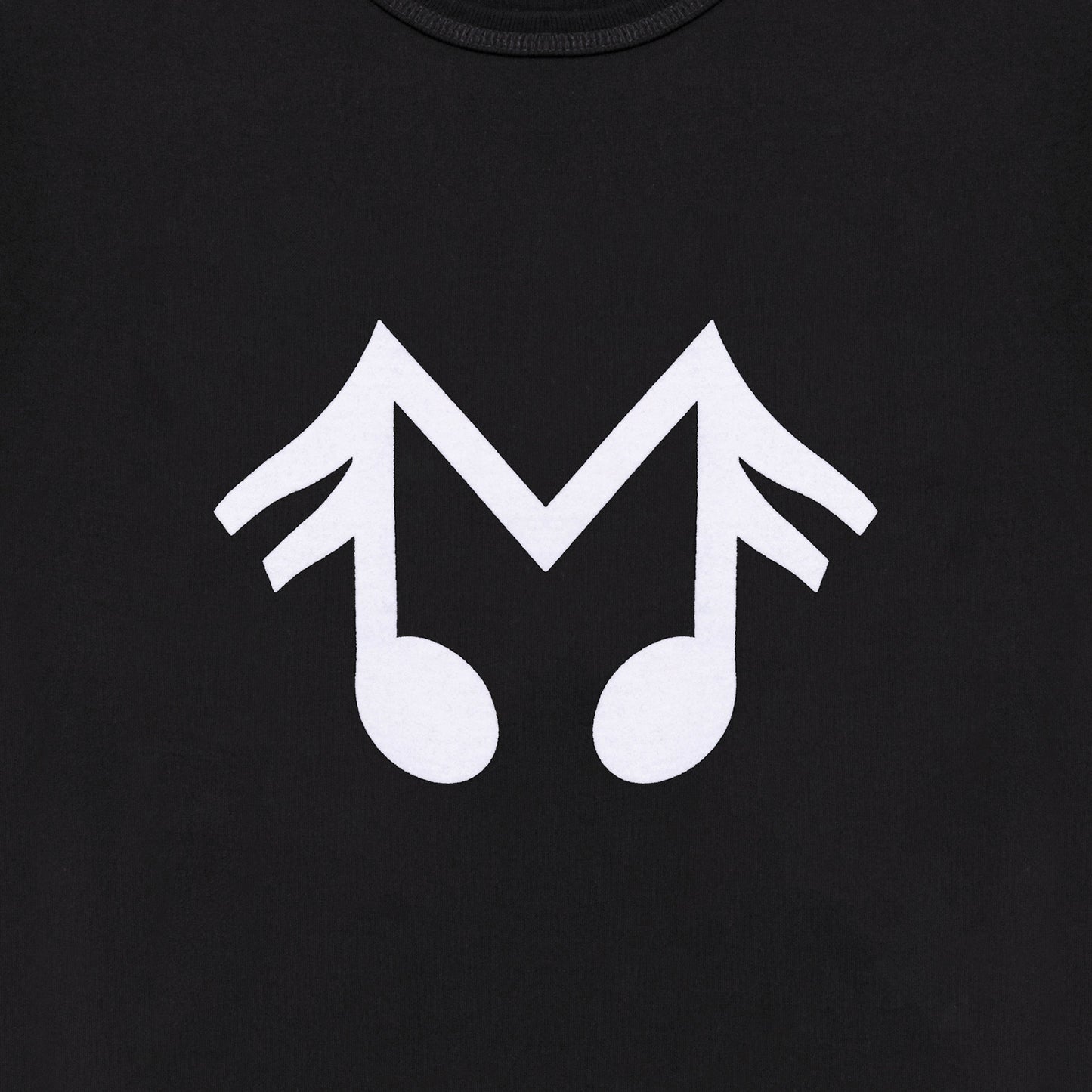 M-Note Logo T-Shirt - Black