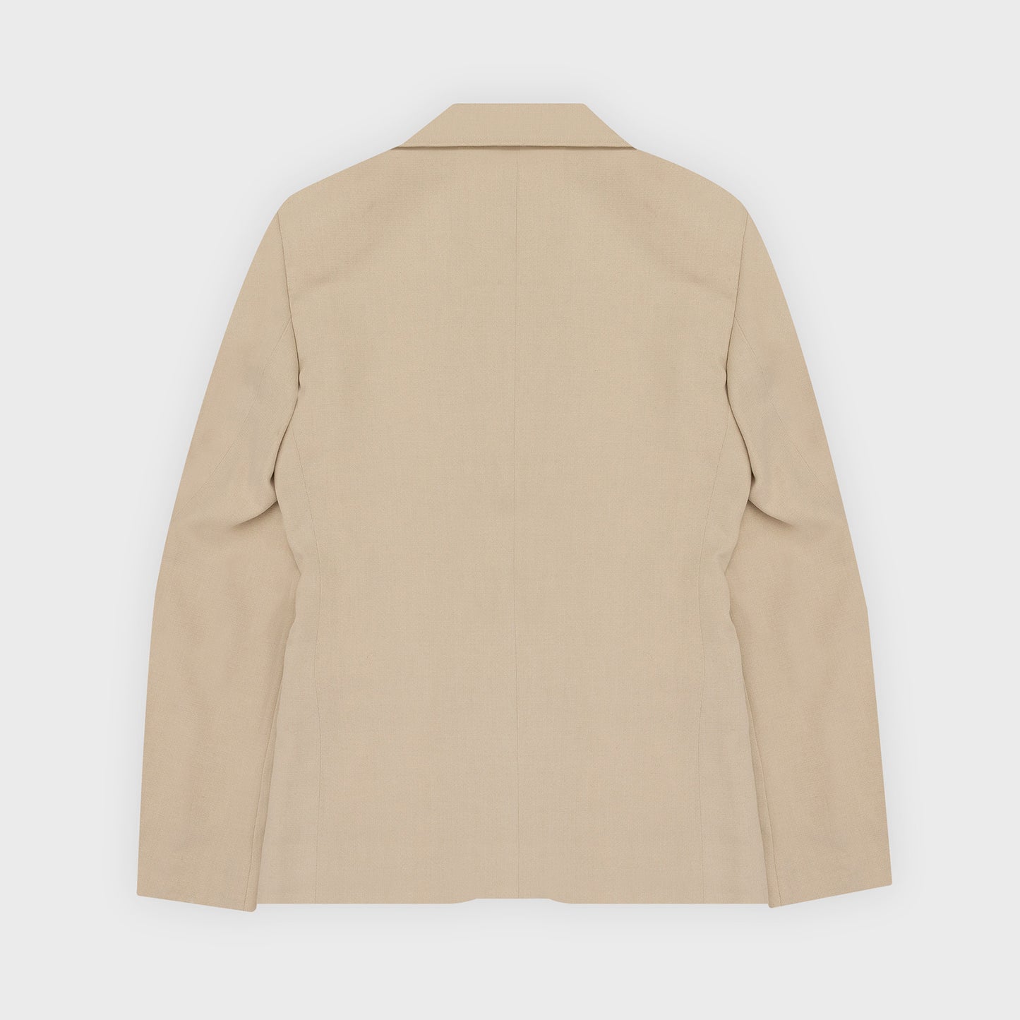 Synth Single Breasted Blazer - Sand
