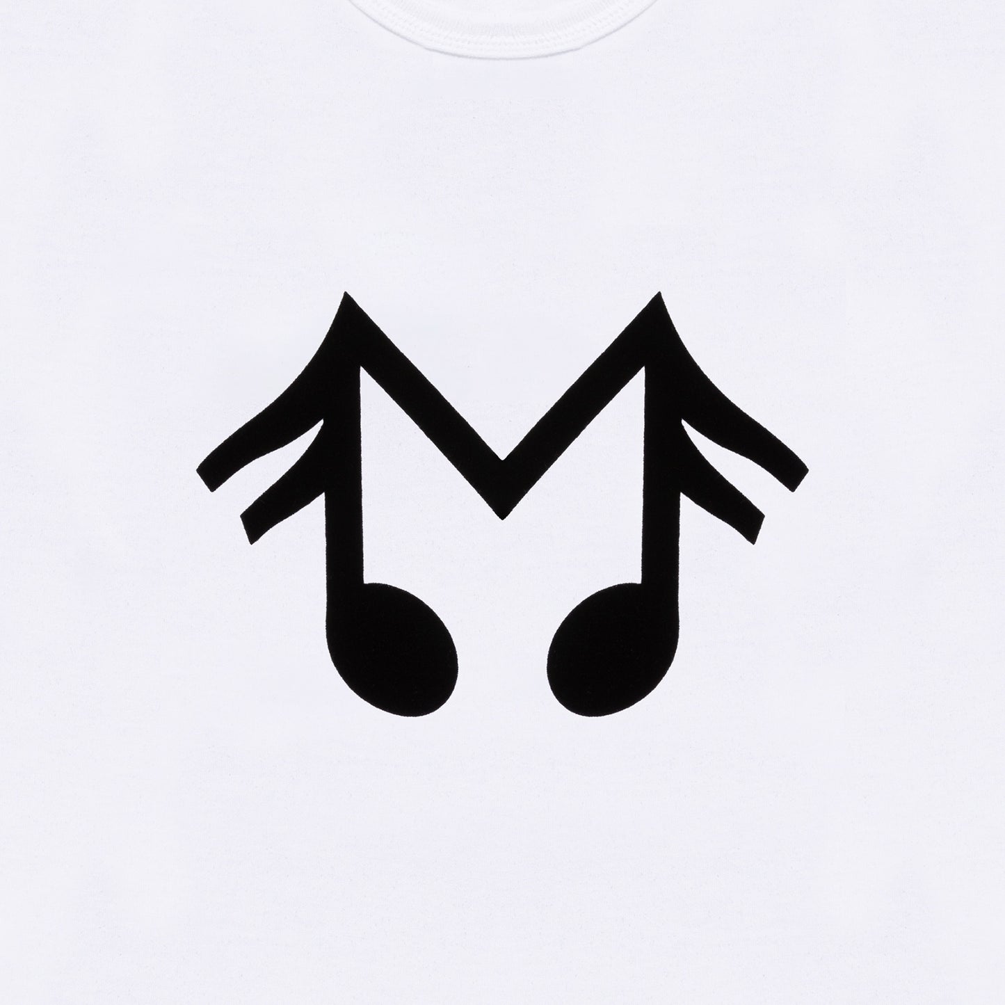 M-Note Logo T-Shirt - White