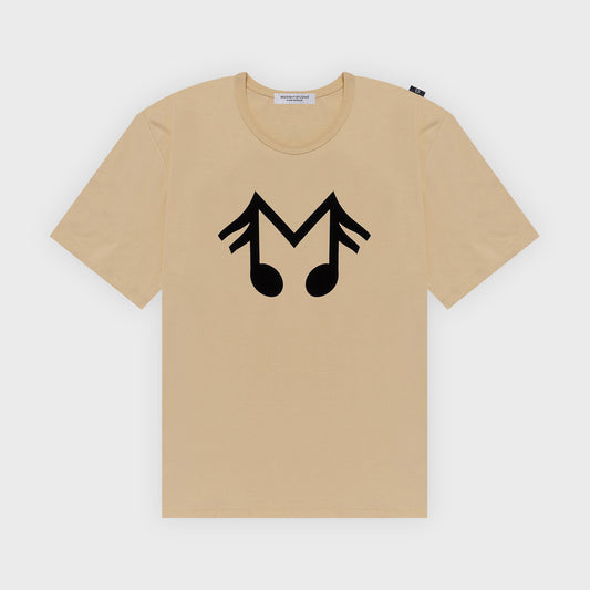 M-Note Logo T-Shirt - Sand