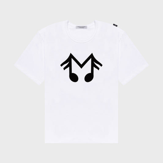 M-Note Logo T-Shirt - White