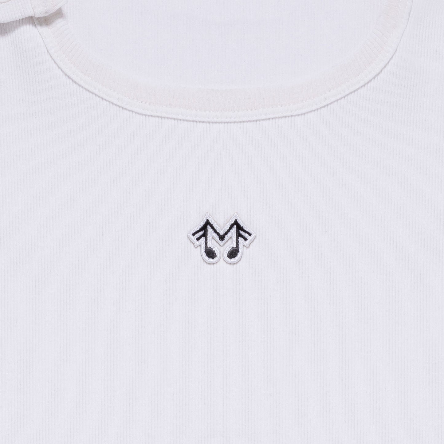 M-Note Logo Tank Top - White