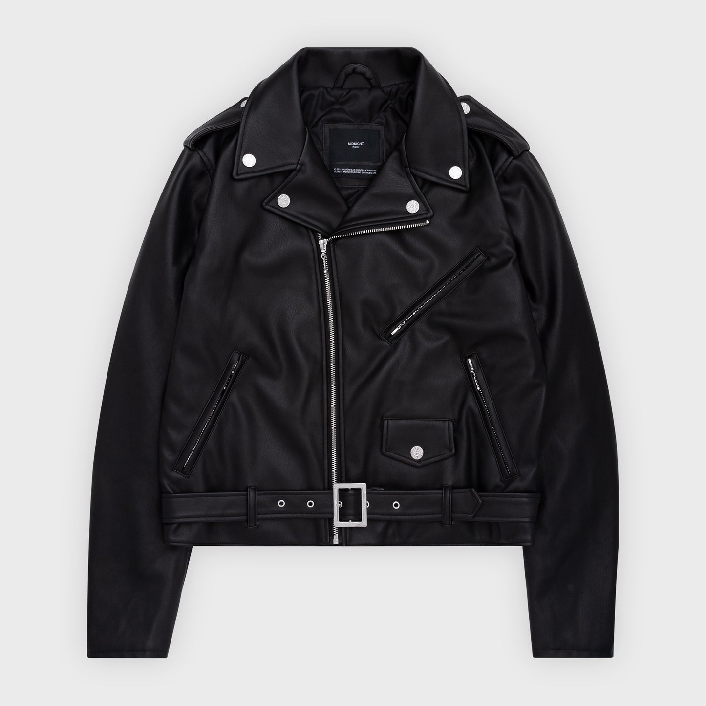 Born To Lose Faux Leather Motorcycle Jacket