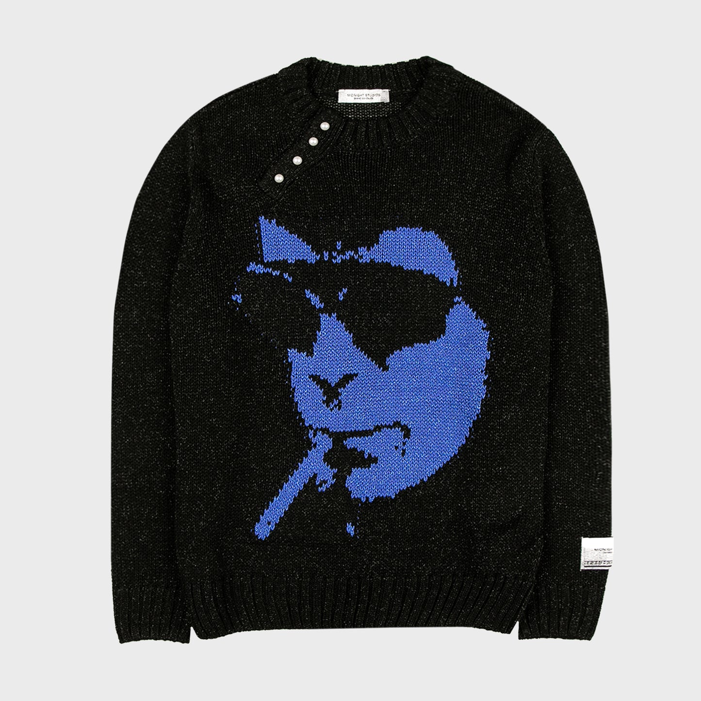 Baby Face Sweater - Black